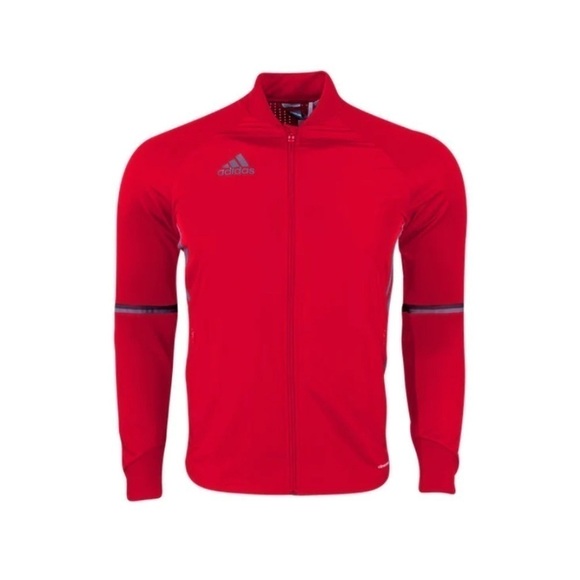 adidas Youth Condivo 16 Training Jacket Red Sz M AD5210 - Picture 1 of 7